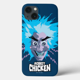 Funda Para iPhone 13 Gráfica de la cabeza del científico del pollo robo