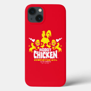 Funda Para iPhone 13 Gráfica Robot Chicken Nerd Unicorn