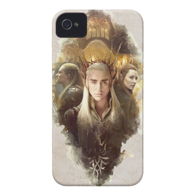 Funda De Case-Mate Para iPhone Gráfica Thranduil, LEGOLAS GREENLEAF™ y TAURIEL™ (Atrás)