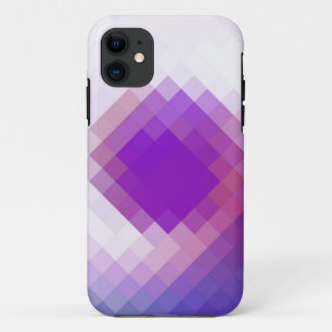 Funda Para iPhone 11 Gráfica transparente de diamante violento