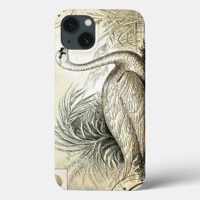 Funda De Case-Mate Para iPhone Gráfico de cisne (Reverso)