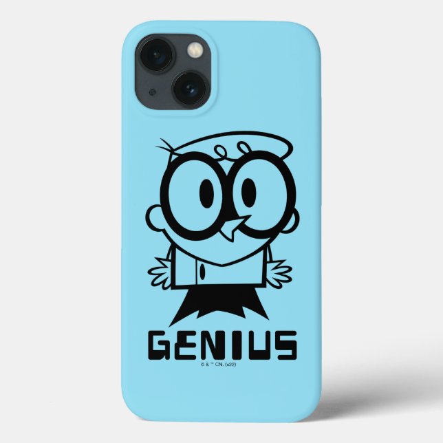 Funda De Case-Mate Para iPhone Gráfico de esquema Dexter "Genius" (Reverso)