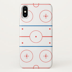 Funda Para iPhone X gráfico de hockey sobre hielo