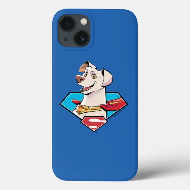 Funda De Case-Mate Para iPhone Gráfico de Krypto S-Shield (Reverso)