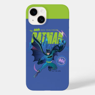 Funda Para iPhone 14 De Case-Mate Gráfico de la ciudad de Batman "Own Your Power"