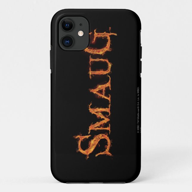 Funda De Case-Mate Para iPhone Gráfico de nombres SMAUG™ (Reverso)