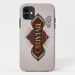 Funda Para iPhone 11 Gráfico de ortografía obliviana de arte rojo y o