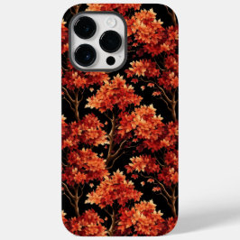 Funda Para iPhone 14 Pro Max De Case-Mate Gráfico de patrón sin foco del árbol de arce de ca