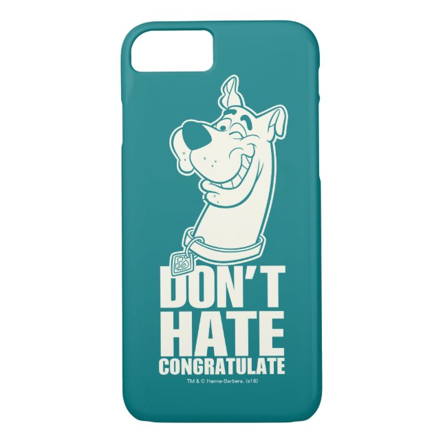 Funda De Case-Mate Para iPhone Gráfico de Scooby-Doo "No odies, felicito" (Reverso)