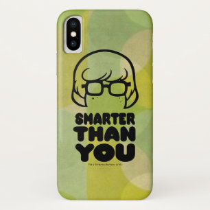 Funda Para iPhone X Gráfico de Velma "más inteligente que tú"