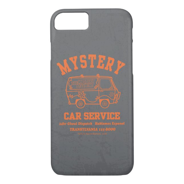 Funda De Case-Mate Para iPhone Gráfico "Mystery Car Service" de Scooby-Doo (Reverso)