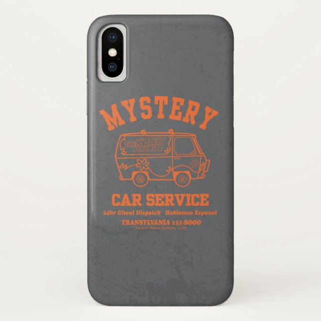 Funda De Case-Mate Para iPhone Gráfico "Mystery Car Service" de Scooby-Doo (Reverso)