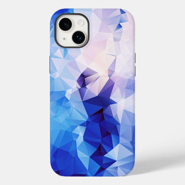 Funda De Case-Mate Para iPhone Gráfico polígono (Reverso )