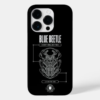 Funda Para iPhone 14 Pro De Case-Mate Gráfico técnico de escarabajo azul