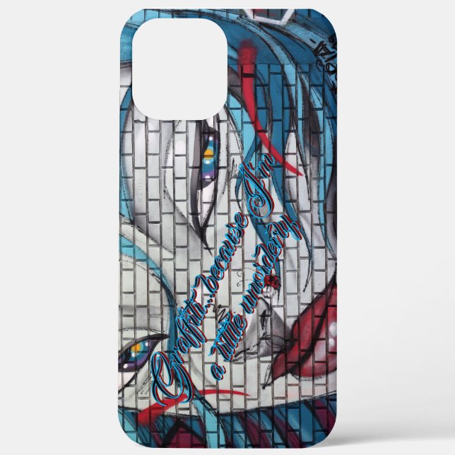 Funda De Case-Mate Para iPhone Grafiti de chica asiática  (Reverso )