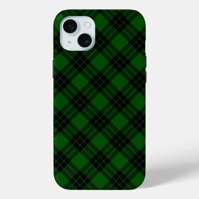Funda De Case-Mate Para iPhone Graham tartan spp. (Reverso )