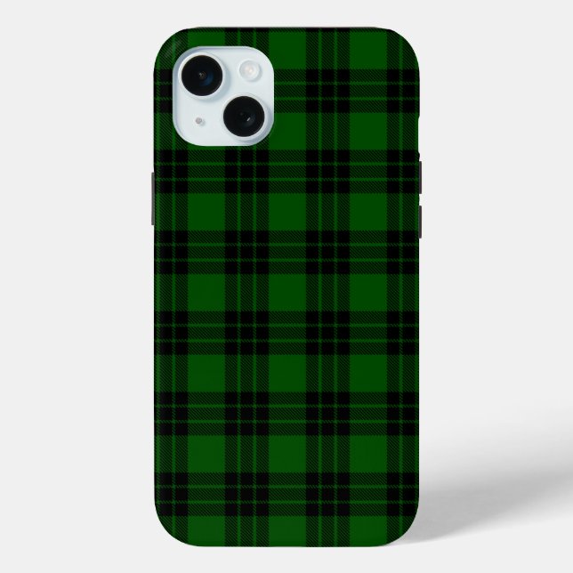 Funda De Case-Mate Para iPhone Graham tartan spp. (Reverso )