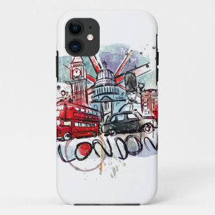 Funda Para iPhone 11 gran autobús ben londres punto de referencia