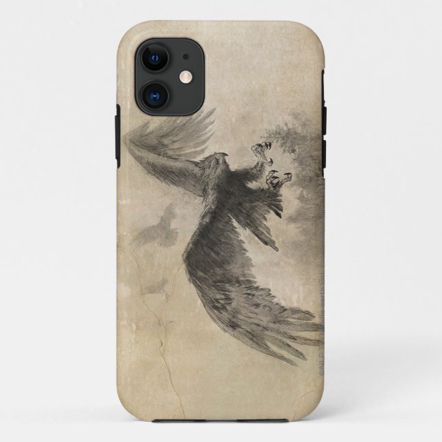 Funda De Case-Mate Para iPhone Gran bosquejo de Eagles (Reverso)