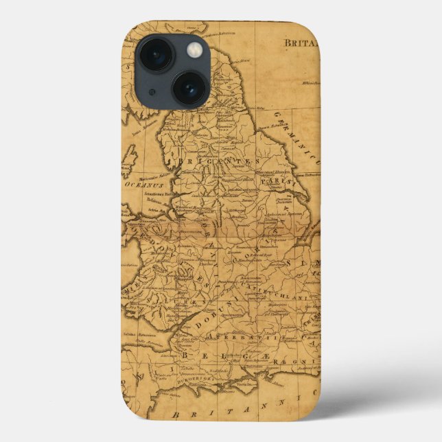 Funda De Case-Mate Para iPhone Gran Bretaña antigua (Reverso)