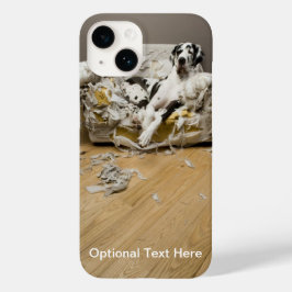 Funda Para iPhone 14 De Case-Mate Gran Dane En El iPhone 14 De Sofa Apenas Hay Funda