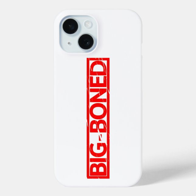 Funda De Case-Mate Para iPhone Gran estampilla (Reverso )