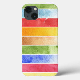 Funda Para iPhone 13 gran fondo de la acuarela - pinturas 5 de la