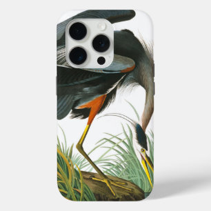 Funda Para iPhone 15 Pro Gran garza azul de John James Audubon