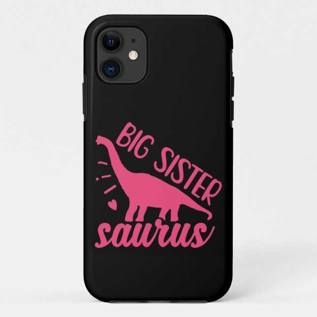 Funda De Case-Mate Para iPhone Gran Hermana Saurus en rosa (Reverso)