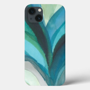 Funda Para iPhone 13 Gran hoja azul I