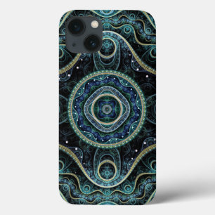 Funda Para iPhone 13 Gran Julian Fractal Mandala Art