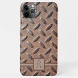 Funda Para iPhone 11 Pro Max Gran Metalizado divertido con monograma "R"