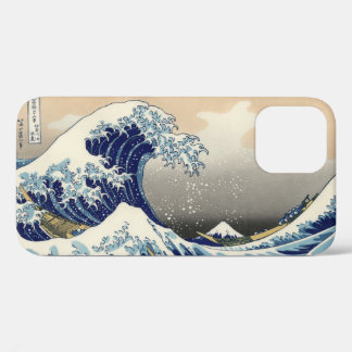 Funda Para iPhone 12 Gran ola frente al mar de Kanagawa y Monte Fuji Ja