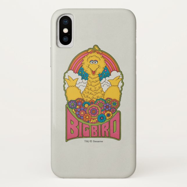 Funda De Case-Mate Para iPhone Gran Pájaro | Psicodélico (Reverso)