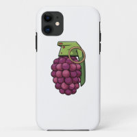 Granada hecha de uvas