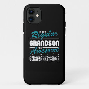 Funda Para iPhone 11 Grandson Gift   No Soy Una Nieta Regular