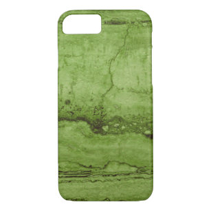 Funda Para iPhone 8/7 Granito abstracto verde   patrón de mármol de pied