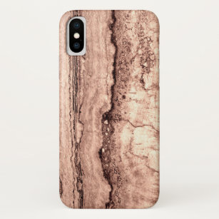 Funda Para iPhone XS Granito de la duna de arena, rocas de piedra marró