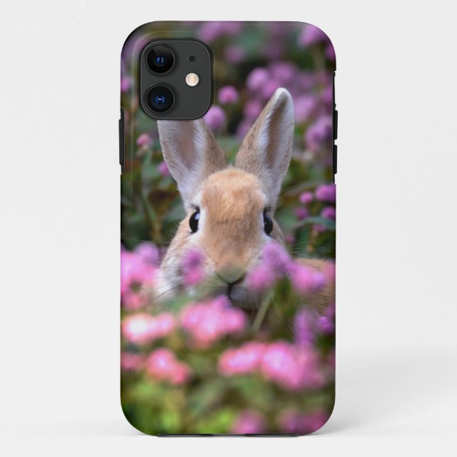 Funda De Case-Mate Para iPhone Granja de conejo (Reverso)