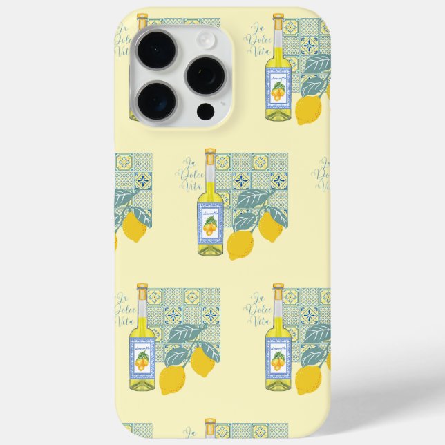 Funda De Case-Mate Para iPhone Granja de Limones Retro (Reverso )