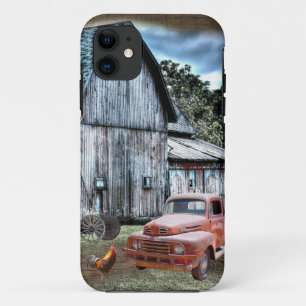 Funda Para iPhone 11 Granja Rustic Barn Truck Wagon Wheoster Farm