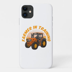 Funda Para iPhone 11 Granjero Divertido Del Futuro En Entrenamiento Tra