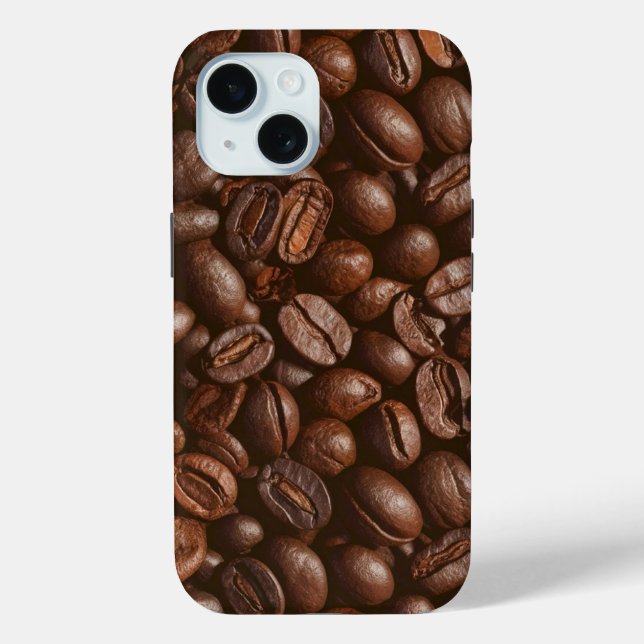 Funda De Case-Mate Para iPhone Grano de Café Tostado (Reverso )