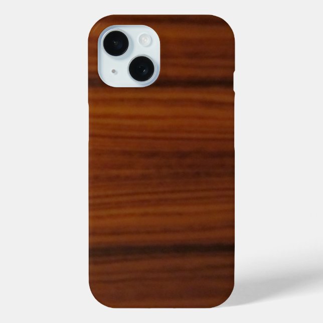 Funda De Case-Mate Para iPhone grano de madera (Reverso )