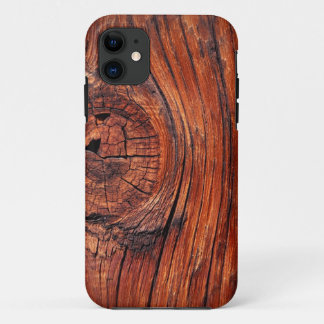 Funda Para iPhone 11 Grano de madera de la secoya