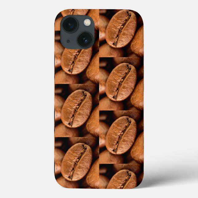 Funda De Case-Mate Para iPhone Granos de café mágico (Reverso)