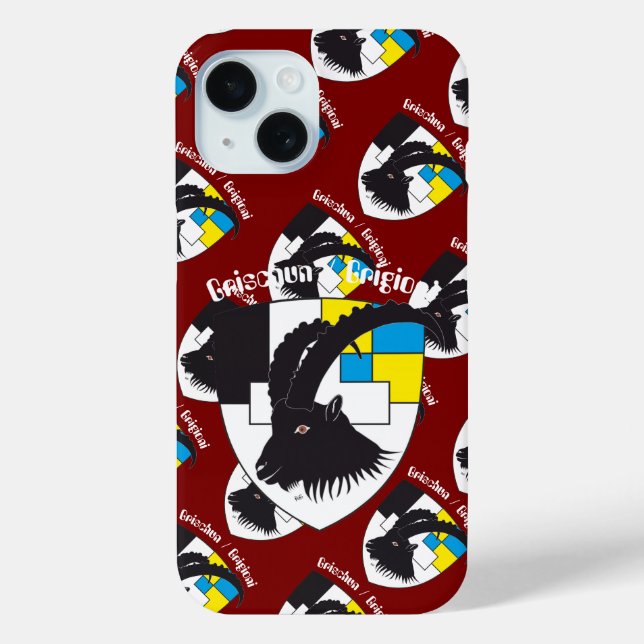 Funda De Case-Mate Para iPhone Graubünden Grischun Grigioni Appel iPhone Hüllen (Reverso )