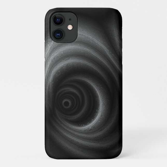 Funda De Case-Mate Para iPhone Gravedad negra (Reverso)