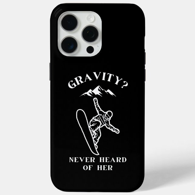 Funda De Case-Mate Para iPhone ¿Gravedad? Nunca la escuché. (Reverso )