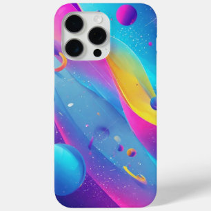 iPhone 15 Pro Max Gravity Flow: Funda para teléfono de arte abstract